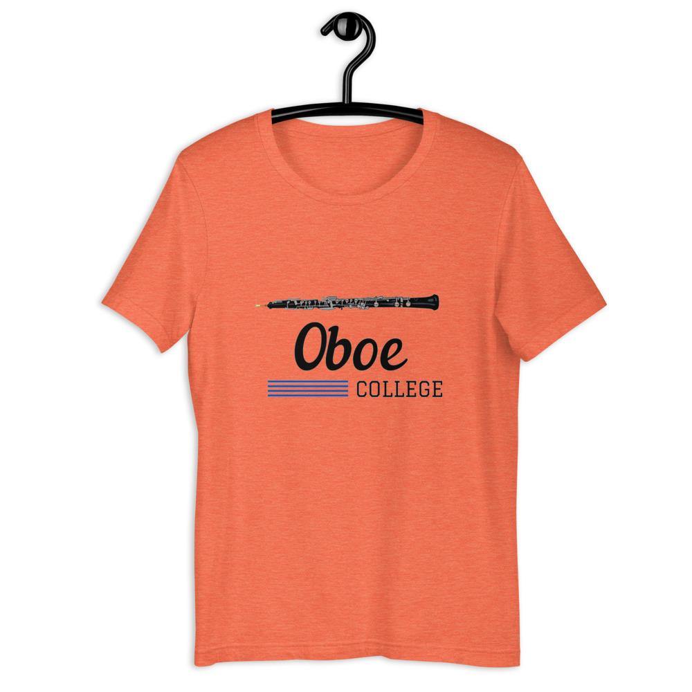 Oboe College T-Shirt - Music Gifts Depot