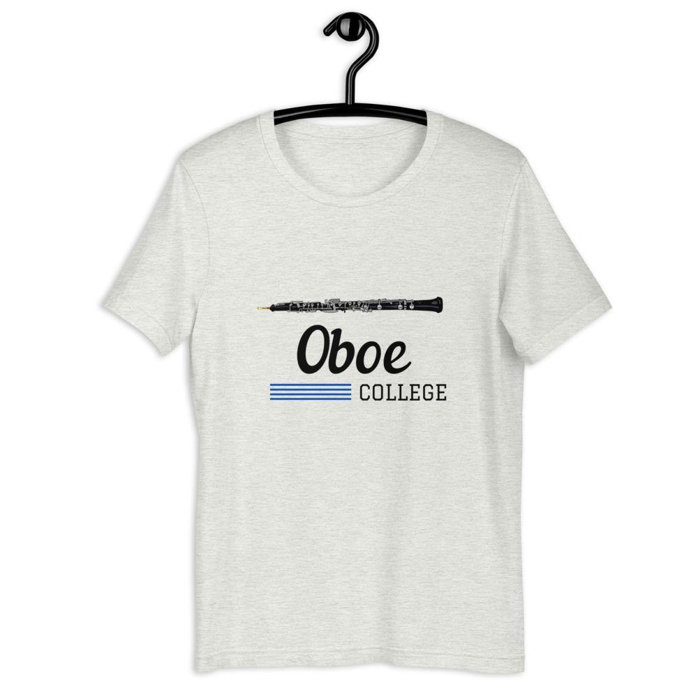 Oboe College T-Shirt - Music Gifts Depot