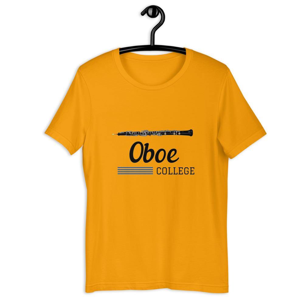 Oboe College T-Shirt - Music Gifts Depot