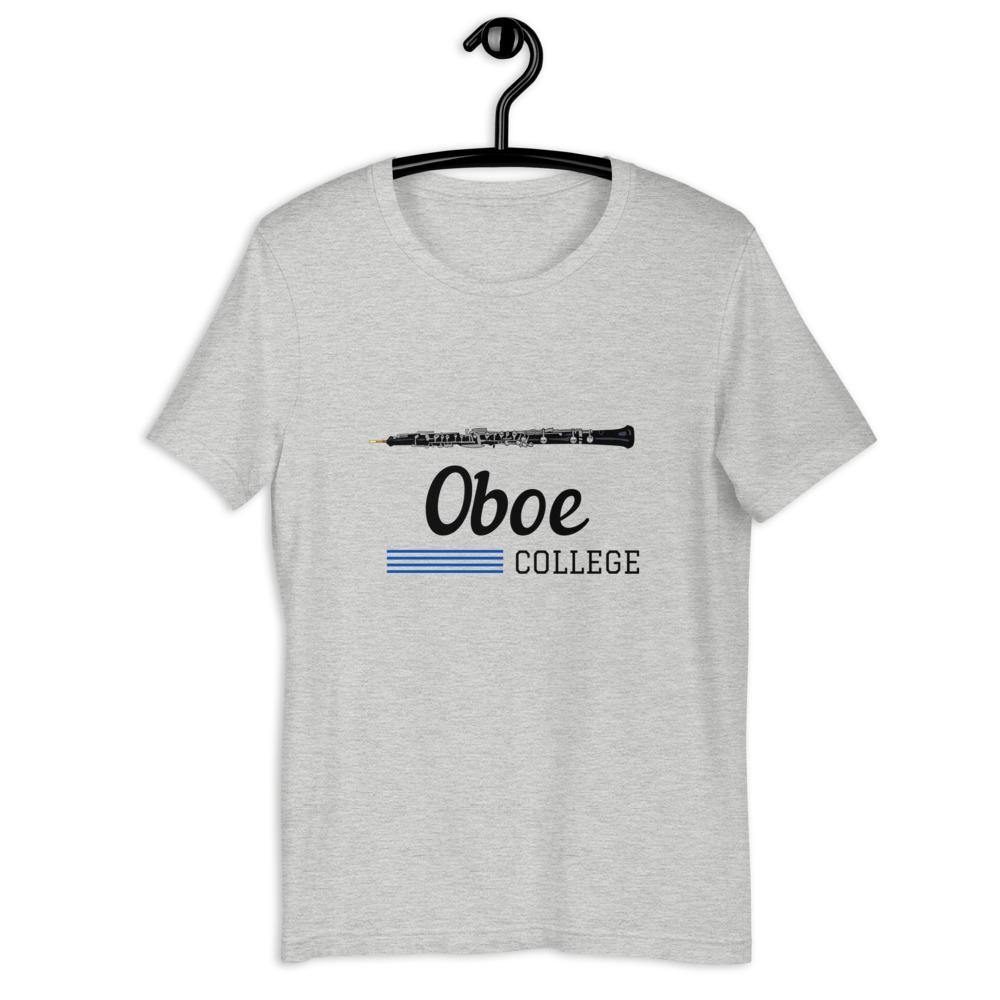 Oboe College T-Shirt - Music Gifts Depot