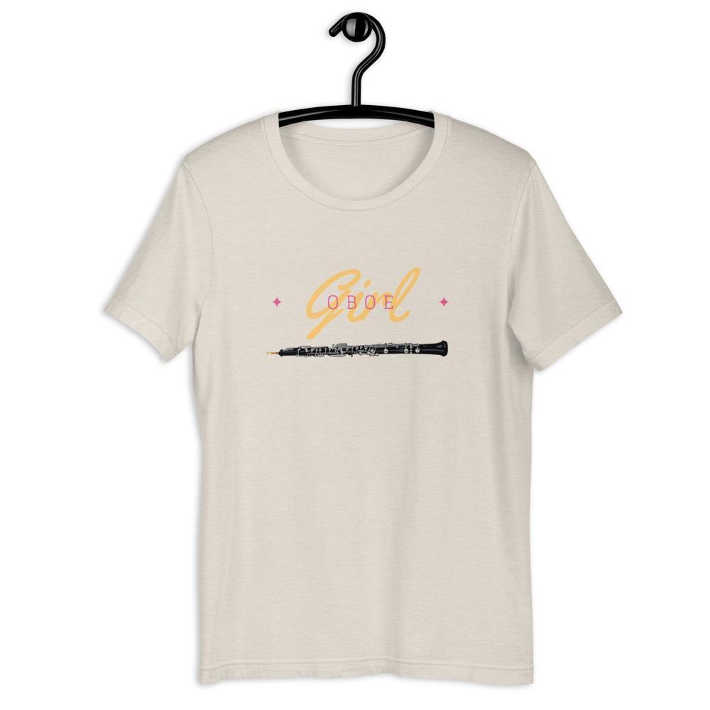 Oboe Girl T-Shirt - Music Gifts Depot