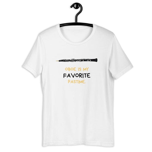 Oboe Is My Favorite Pastime T-Shirt - Music Gifts Depot
