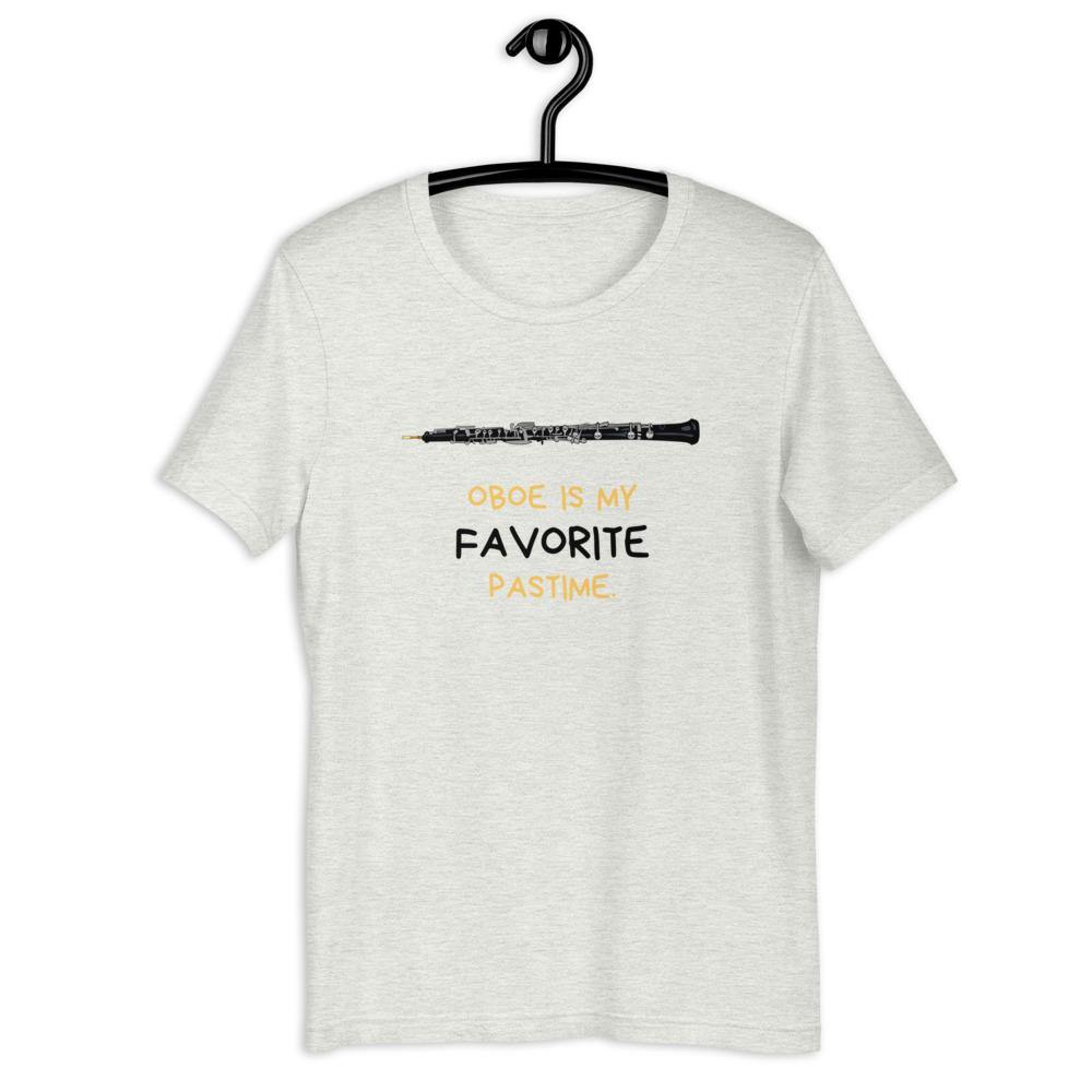 Oboe Is My Favorite Pastime T-Shirt - Music Gifts Depot