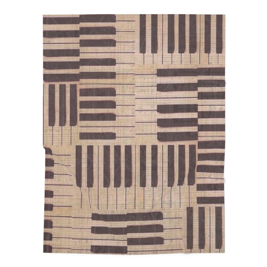 Piano Baby Swaddle Blanket - Music Gifts Depot