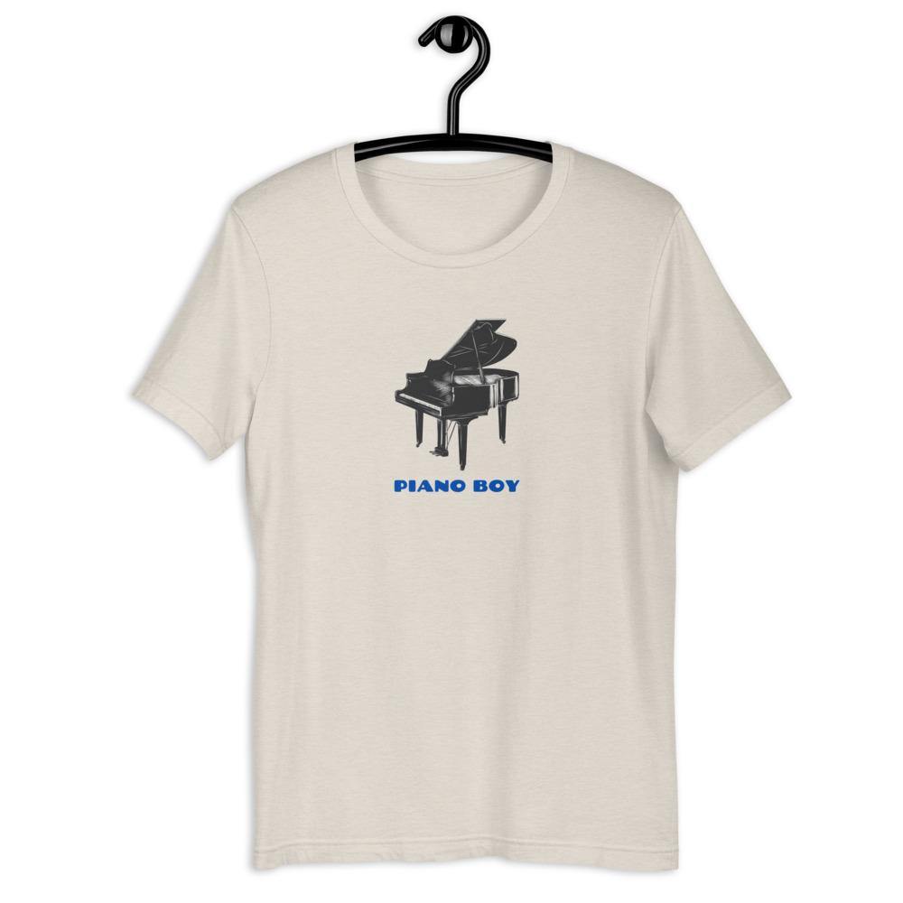 Piano Boy T-Shirt - Music Gifts Depot