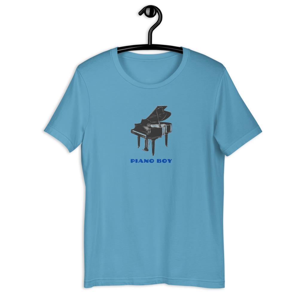 Piano Boy T-Shirt - Music Gifts Depot