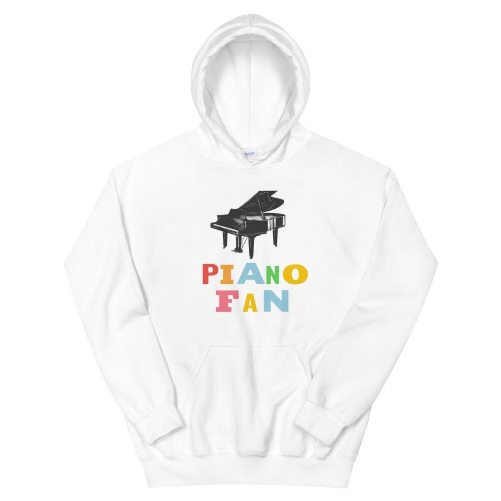 Piano Fan Hoodie - Music Gifts Depot