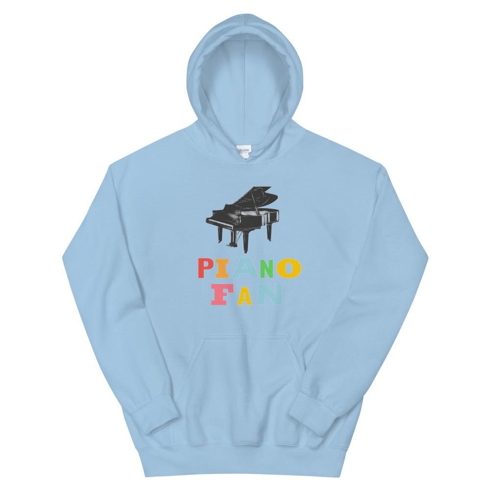 Piano Fan Hoodie - Music Gifts Depot