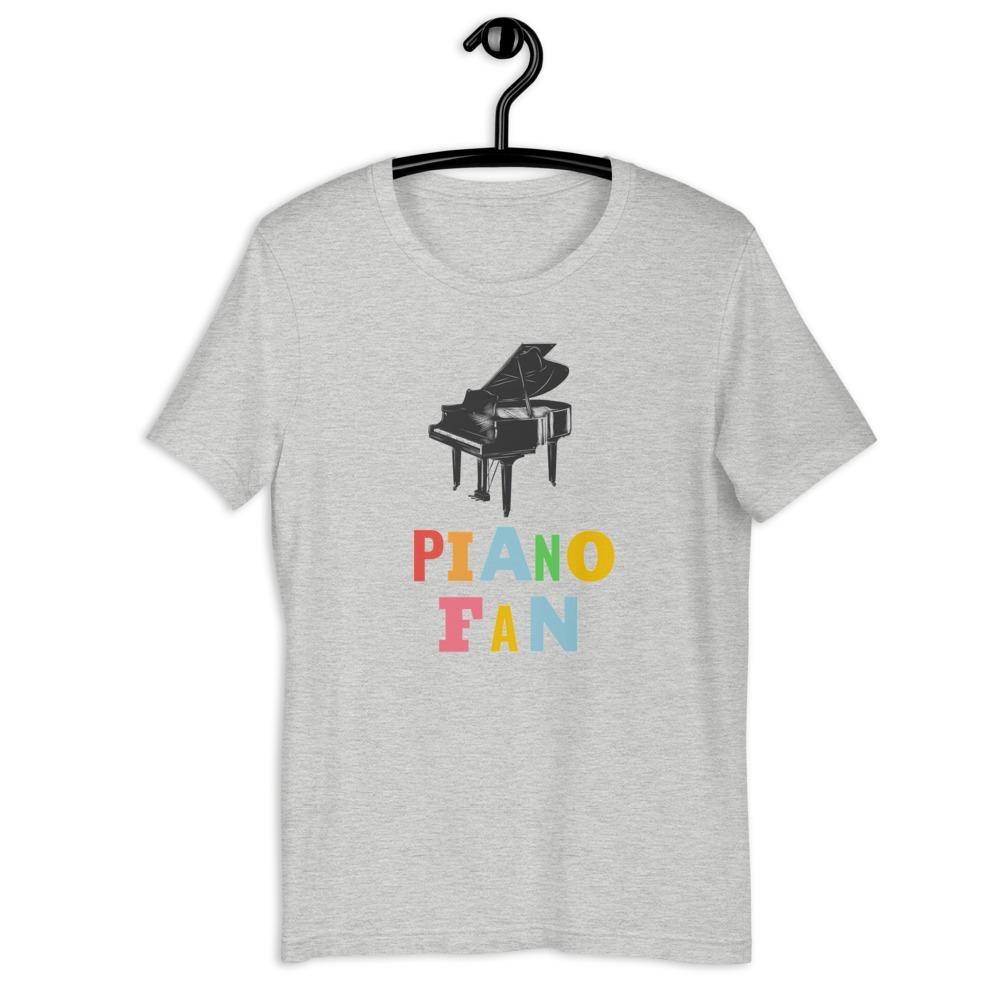 Piano Fan T-Shirt - Music Gifts Depot