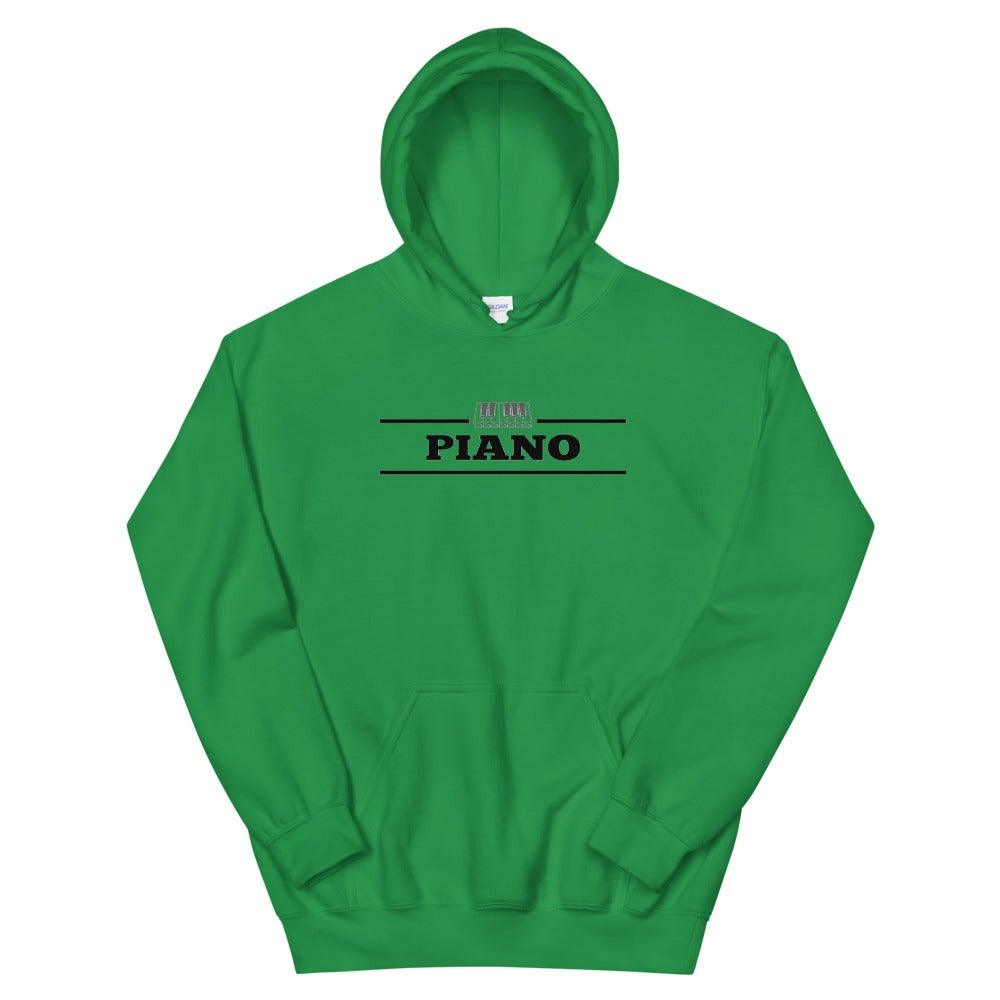 Piano Hoodie - Music Gifts Depot