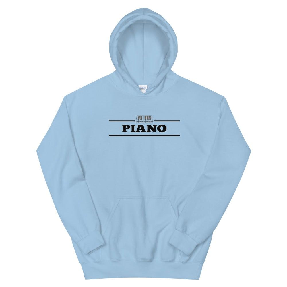 Piano Hoodie - Music Gifts Depot