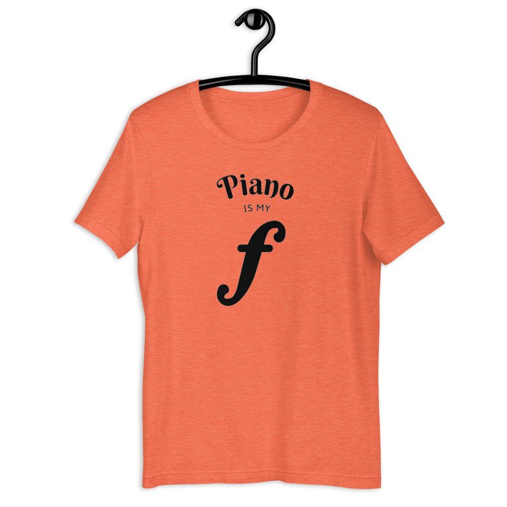 Piano Is My Forte T-Shirt - Music Gifts Depot