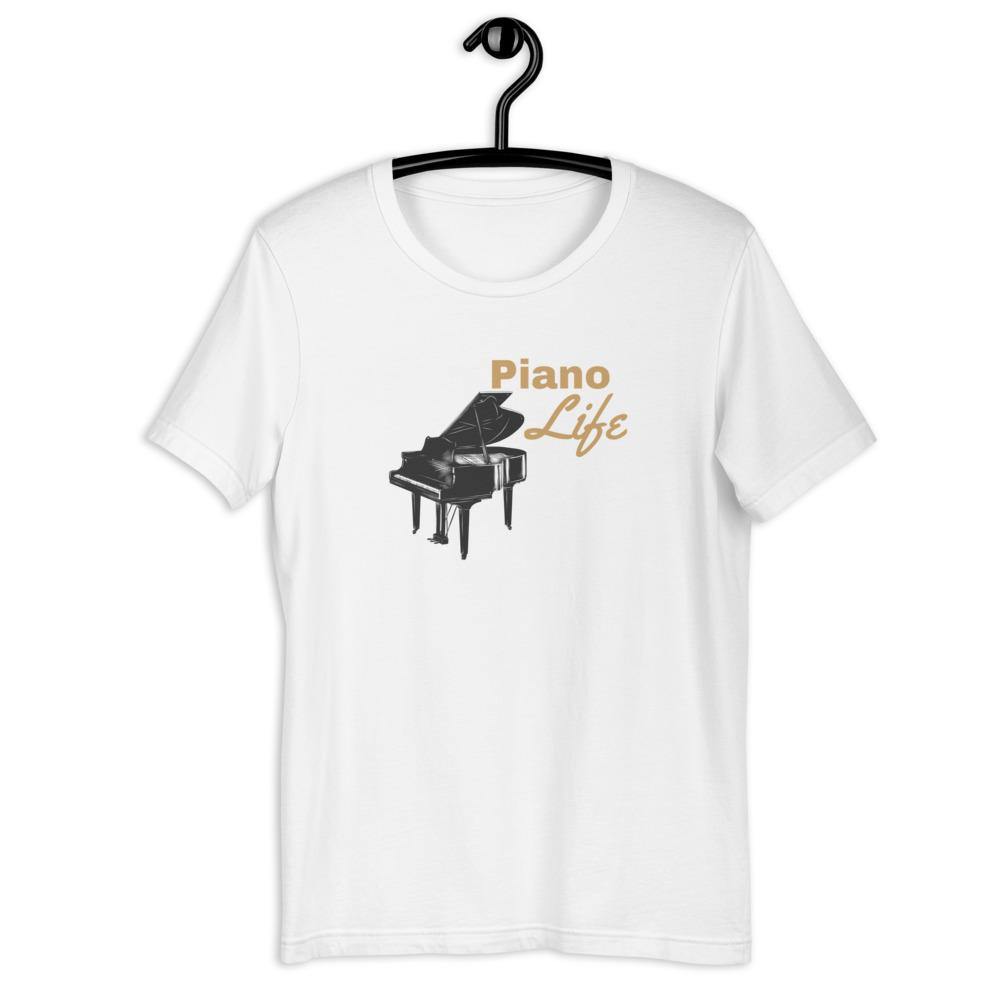 Piano Life T-Shirt - Music Gifts Depot