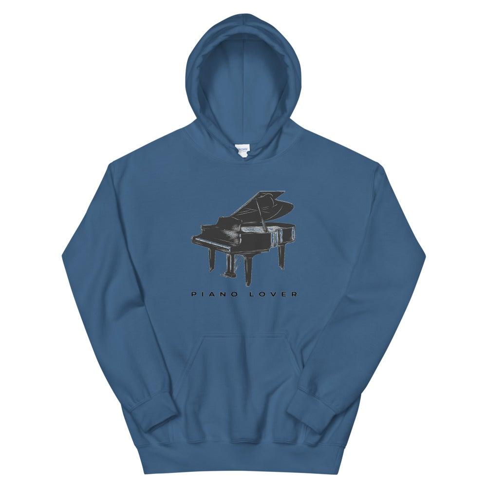Piano Lover Hoodie - Music Gifts Depot