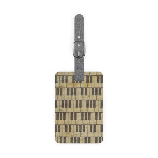 Piano Luggage and Instrument Case Tag - Music Gifts Depot