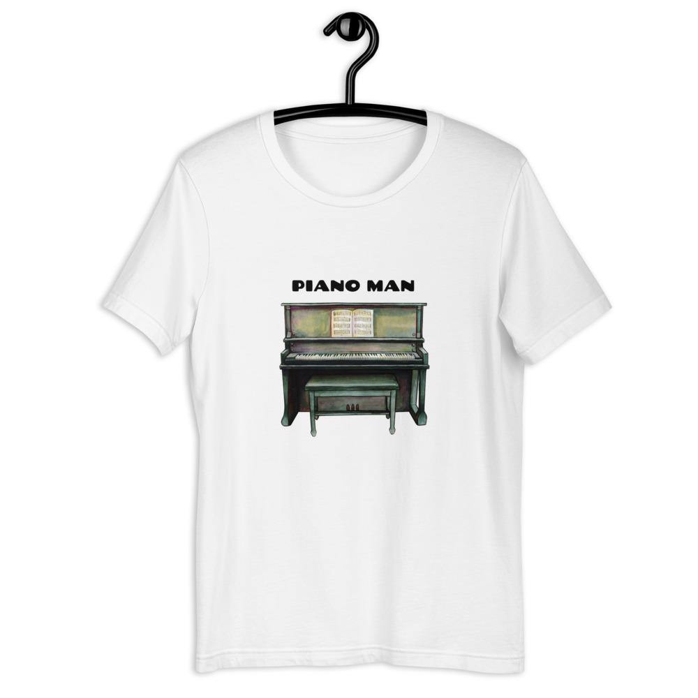 Piano Man T-Shirt - Music Gifts Depot
