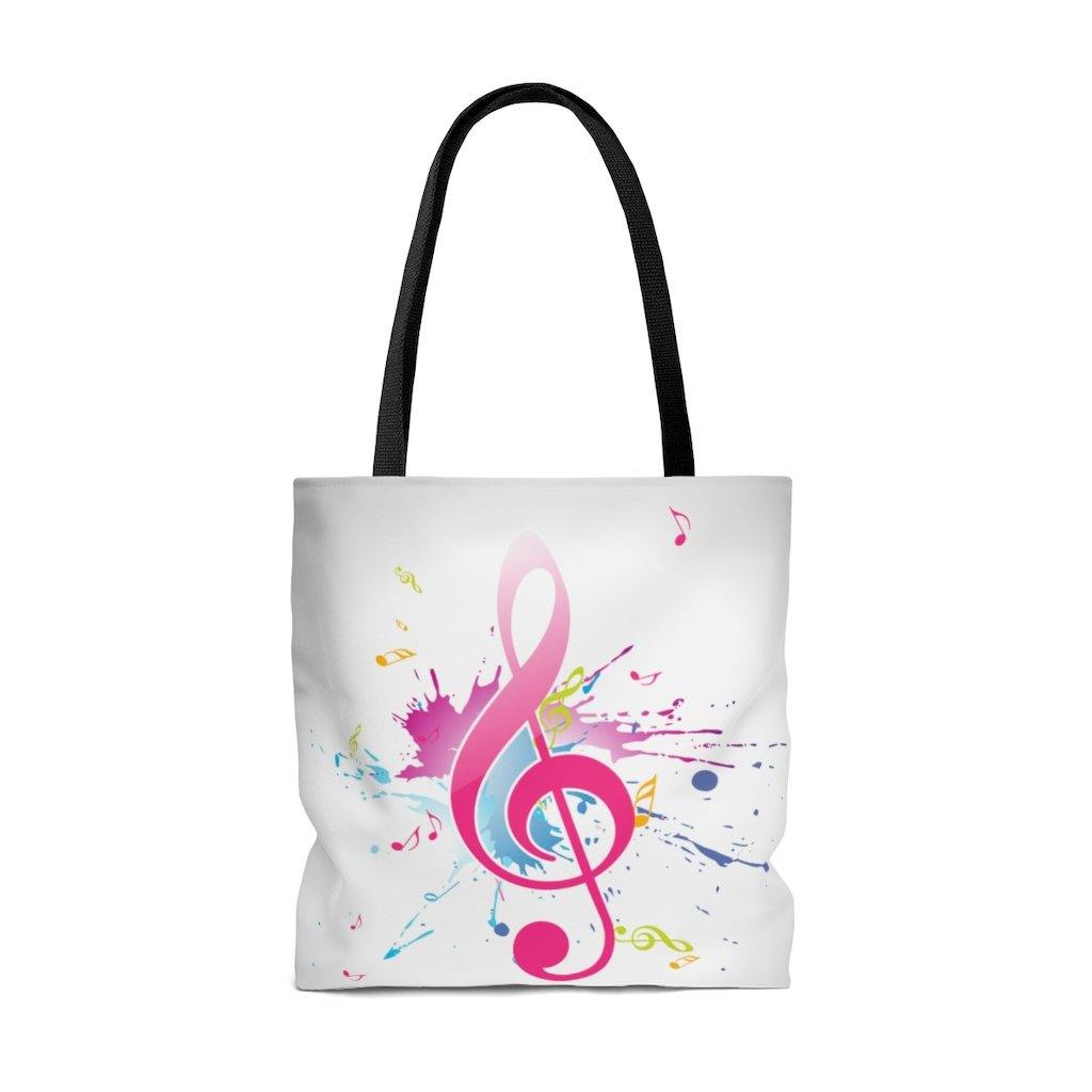 Piano Music Tote Bag - Music Gifts Depot
