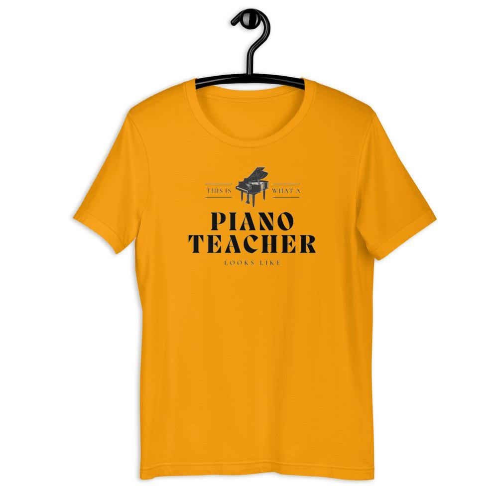 Piano Teacher T-Shirt - Music Gifts Depot