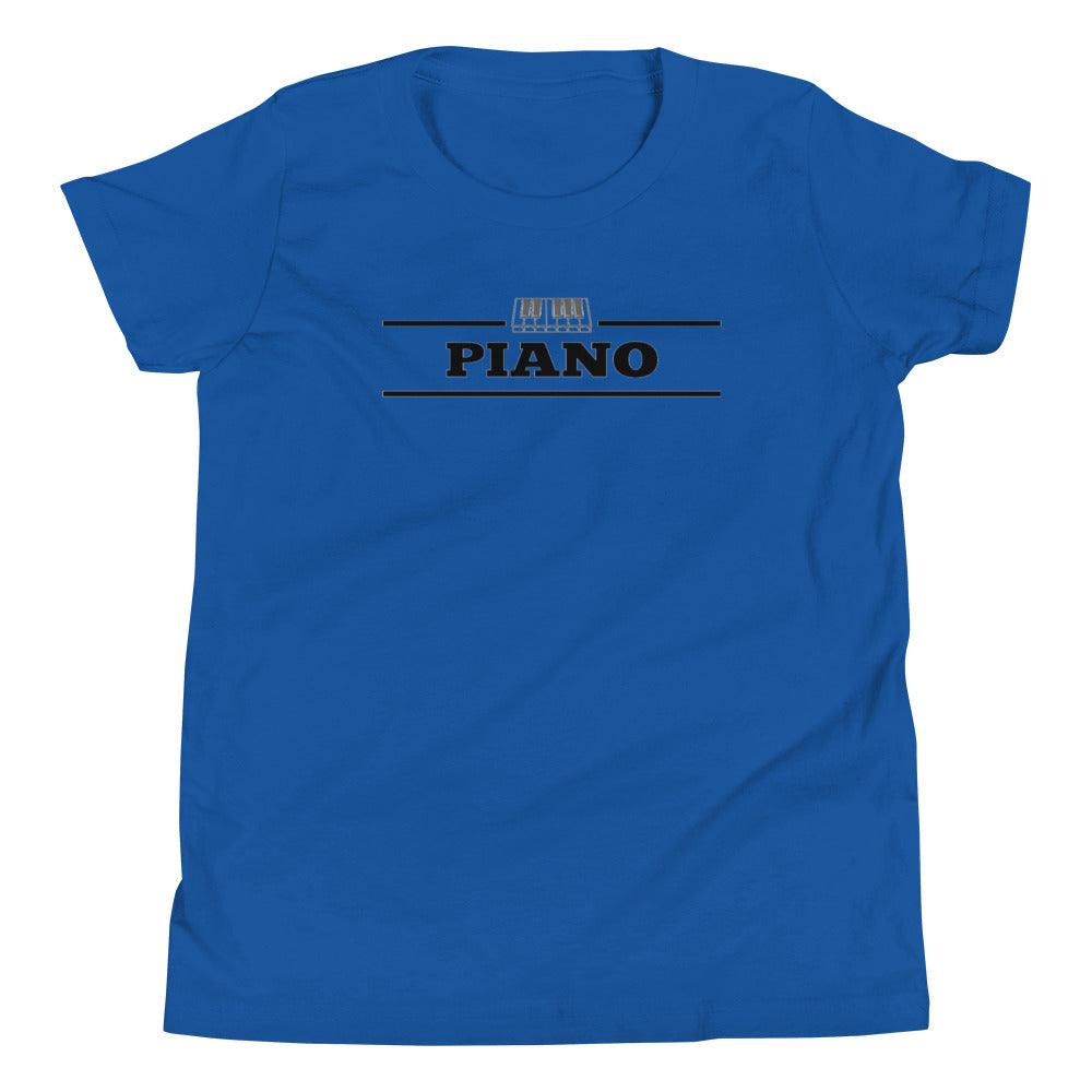 Piano Youth Kids T-Shirt - Music Gifts Depot