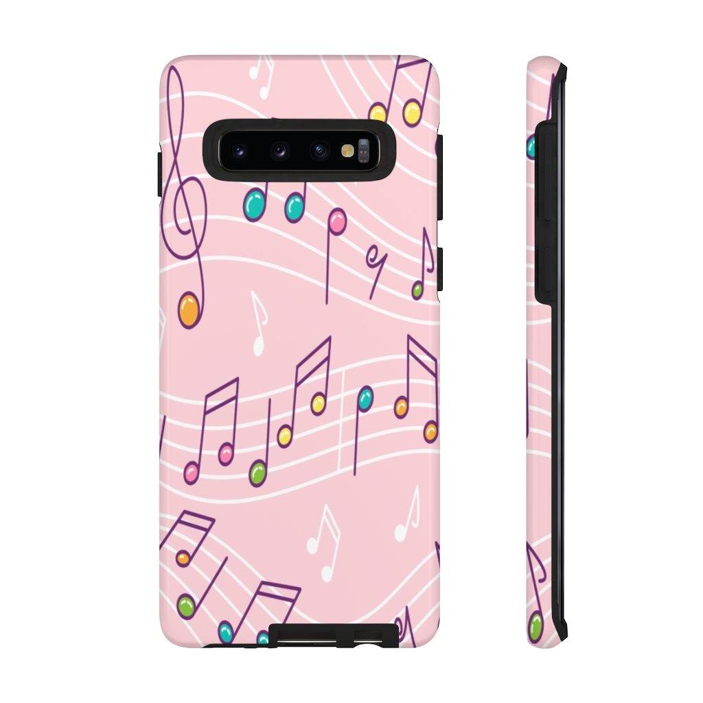 Pink Music Note Phone Case - Music Gifts Depot