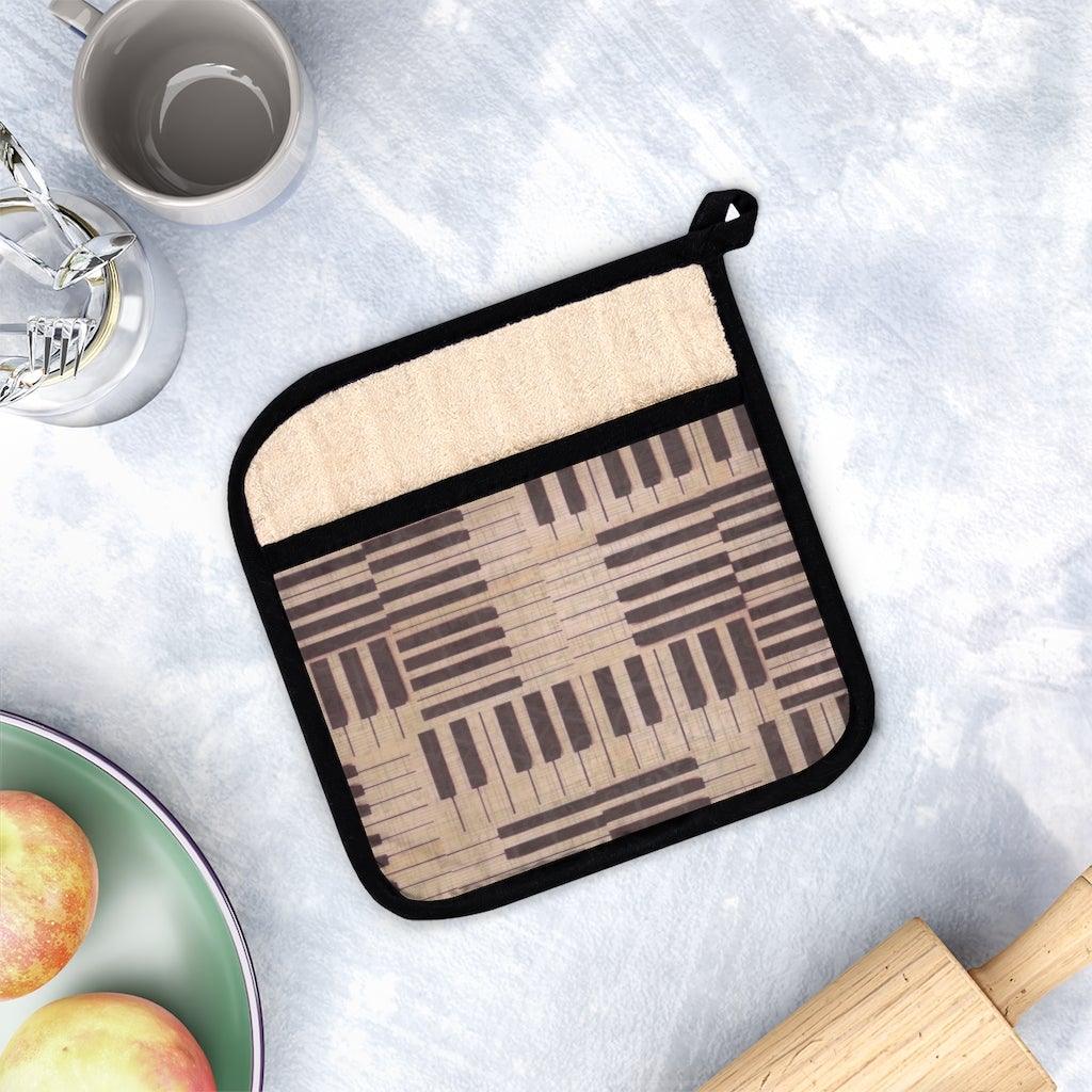 Pot Holder with Pocket - Music Gifts Depot