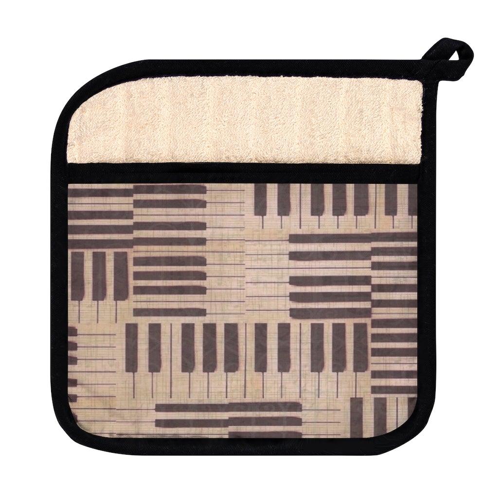 Pot Holder with Pocket - Music Gifts Depot