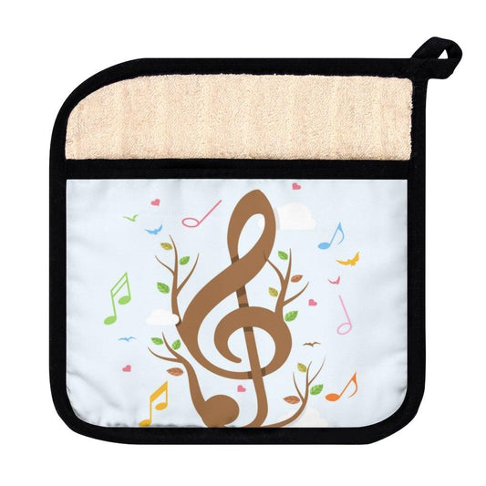 Pot Holder with Pocket - Music Gifts Depot