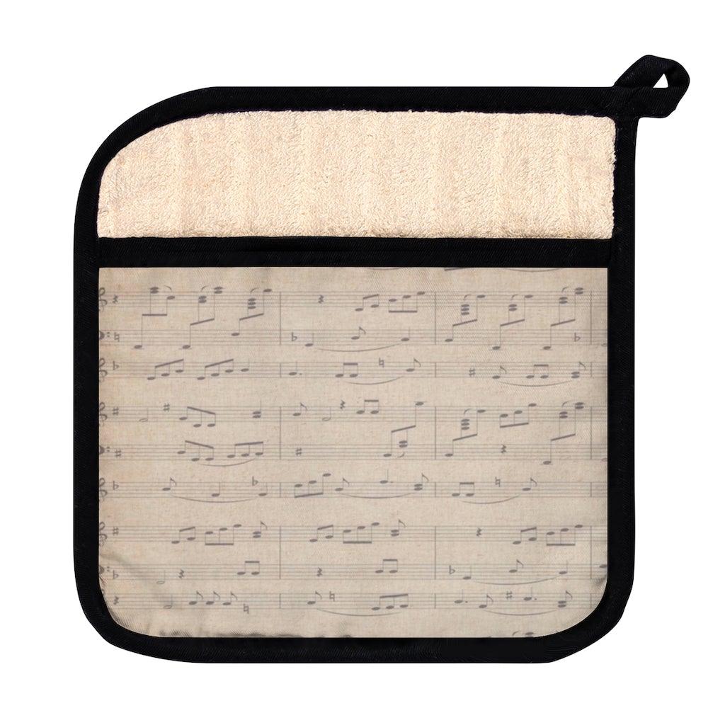 Pot Holder with Pocket - Music Gifts Depot