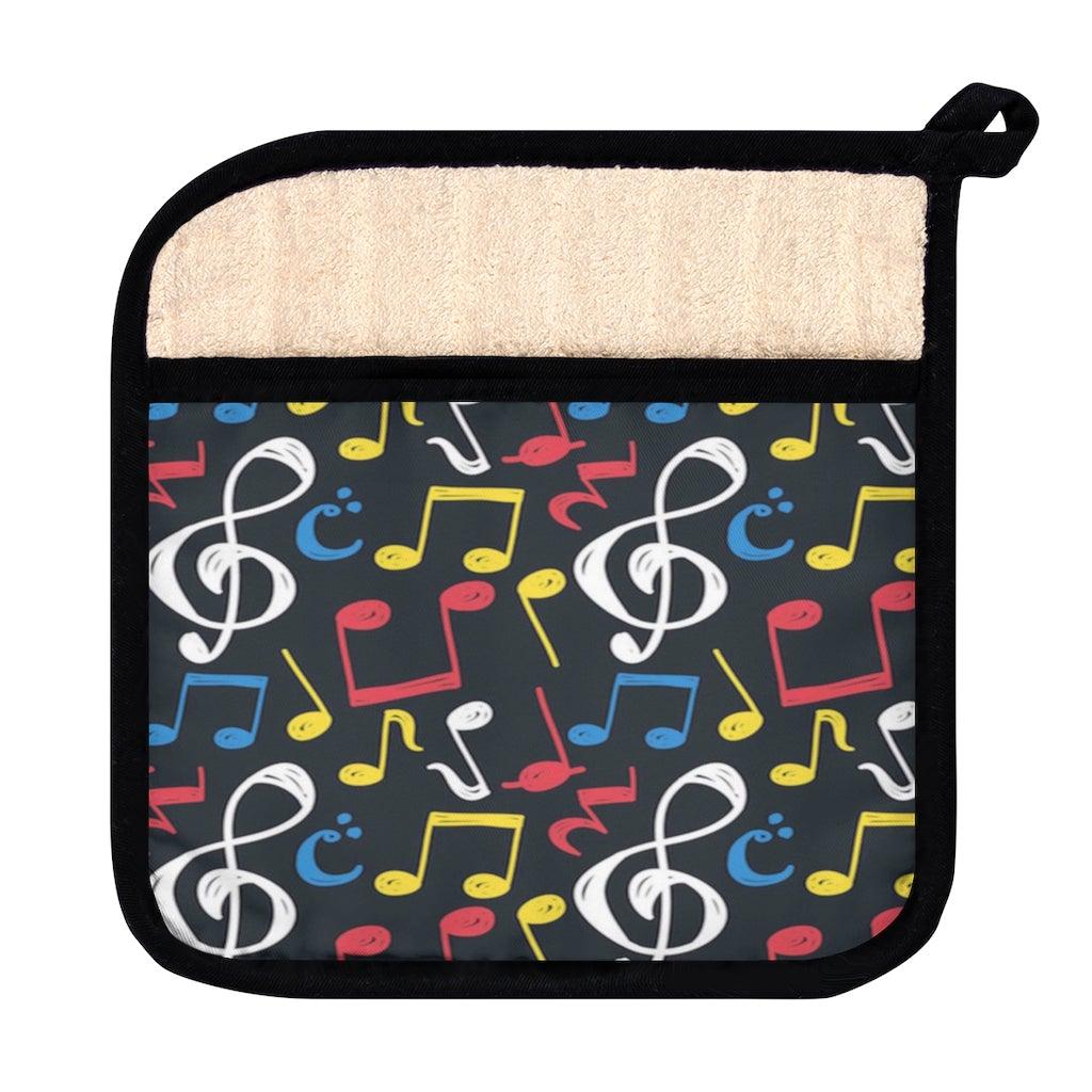 Pot Holder with Pocket - Music Gifts Depot