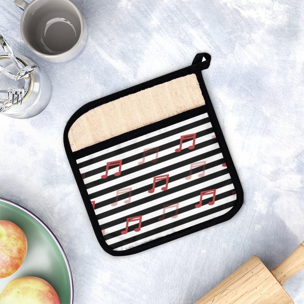 Pot Holder with Pocket - Music Gifts Depot