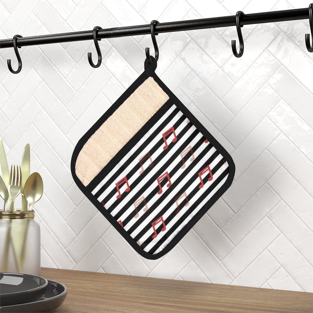 Pot Holder with Pocket - Music Gifts Depot