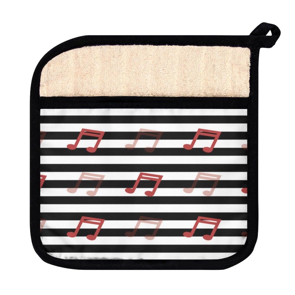 Pot Holder with Pocket - Music Gifts Depot