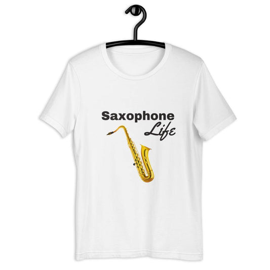 Saxophone Life T-Shirt - Music Gifts Depot