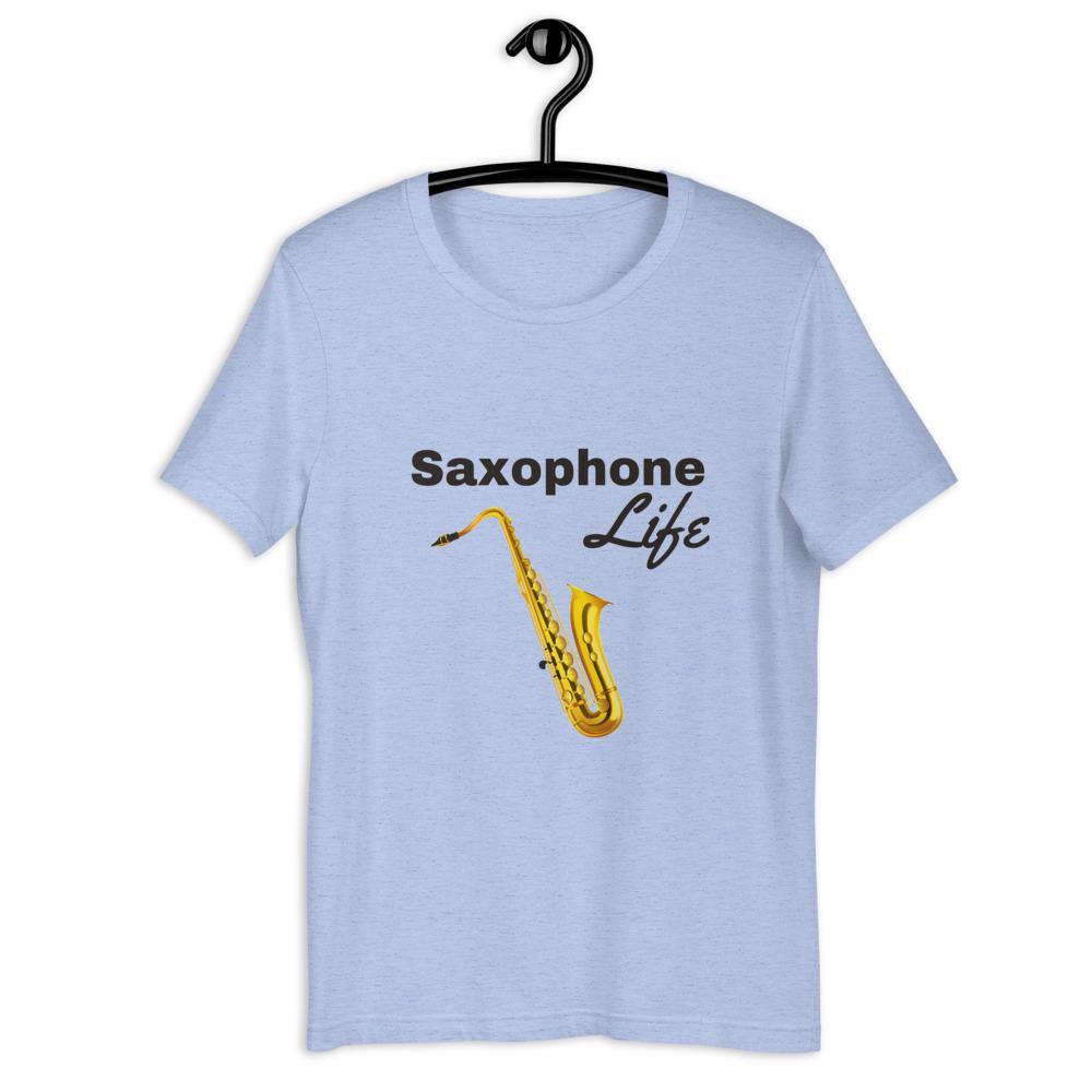 Saxophone Life T-Shirt - Music Gifts Depot