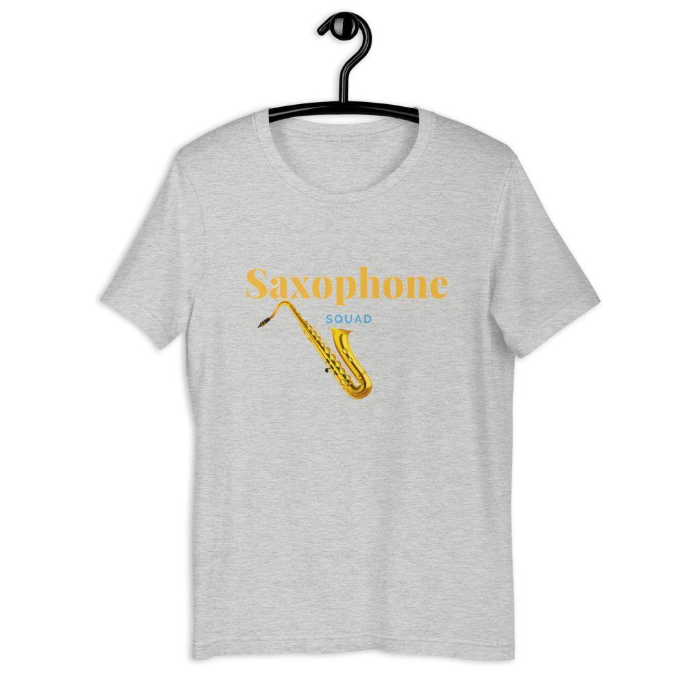 Saxophone Squad T-Shirt - Music Gifts Depot