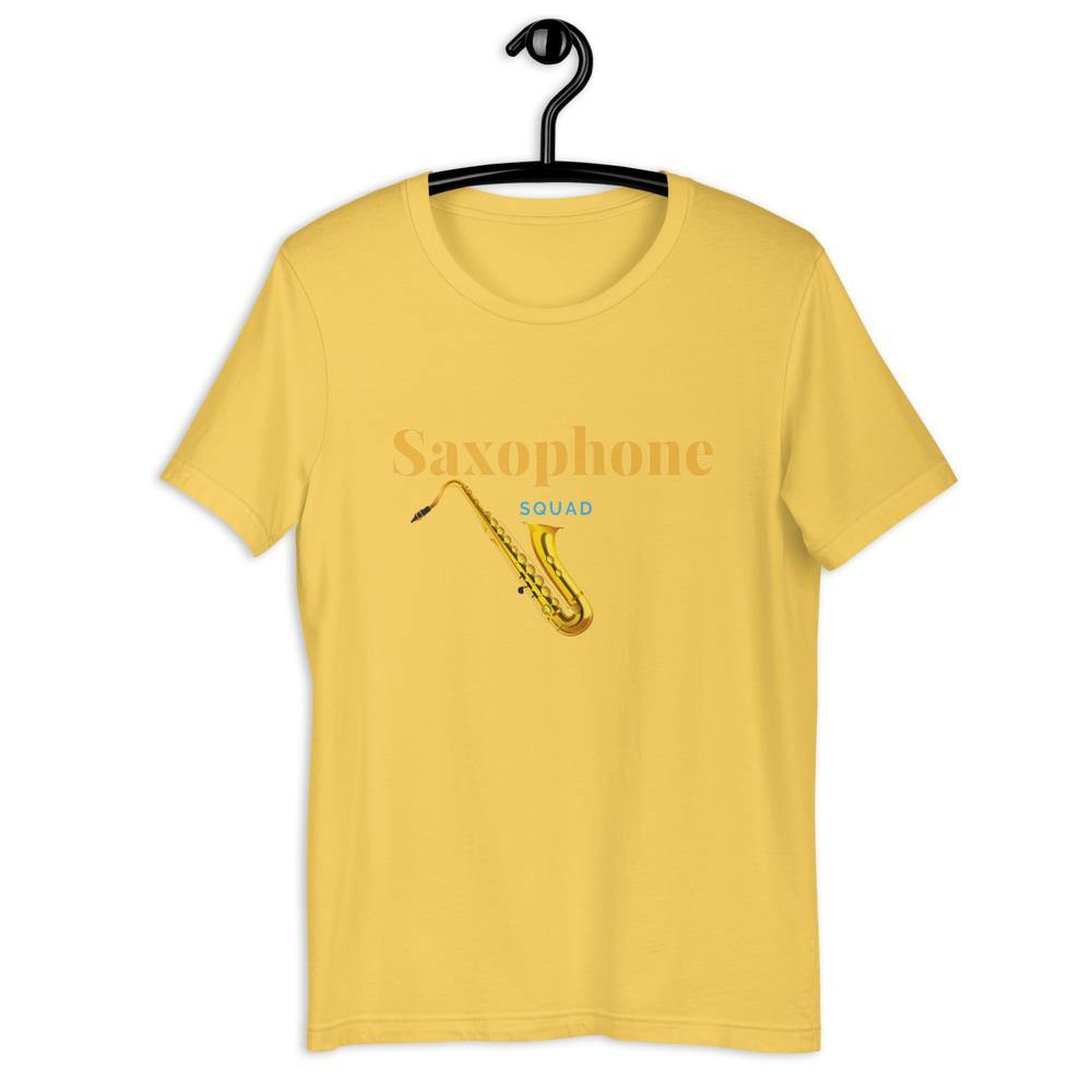 Saxophone Squad T-Shirt - Music Gifts Depot