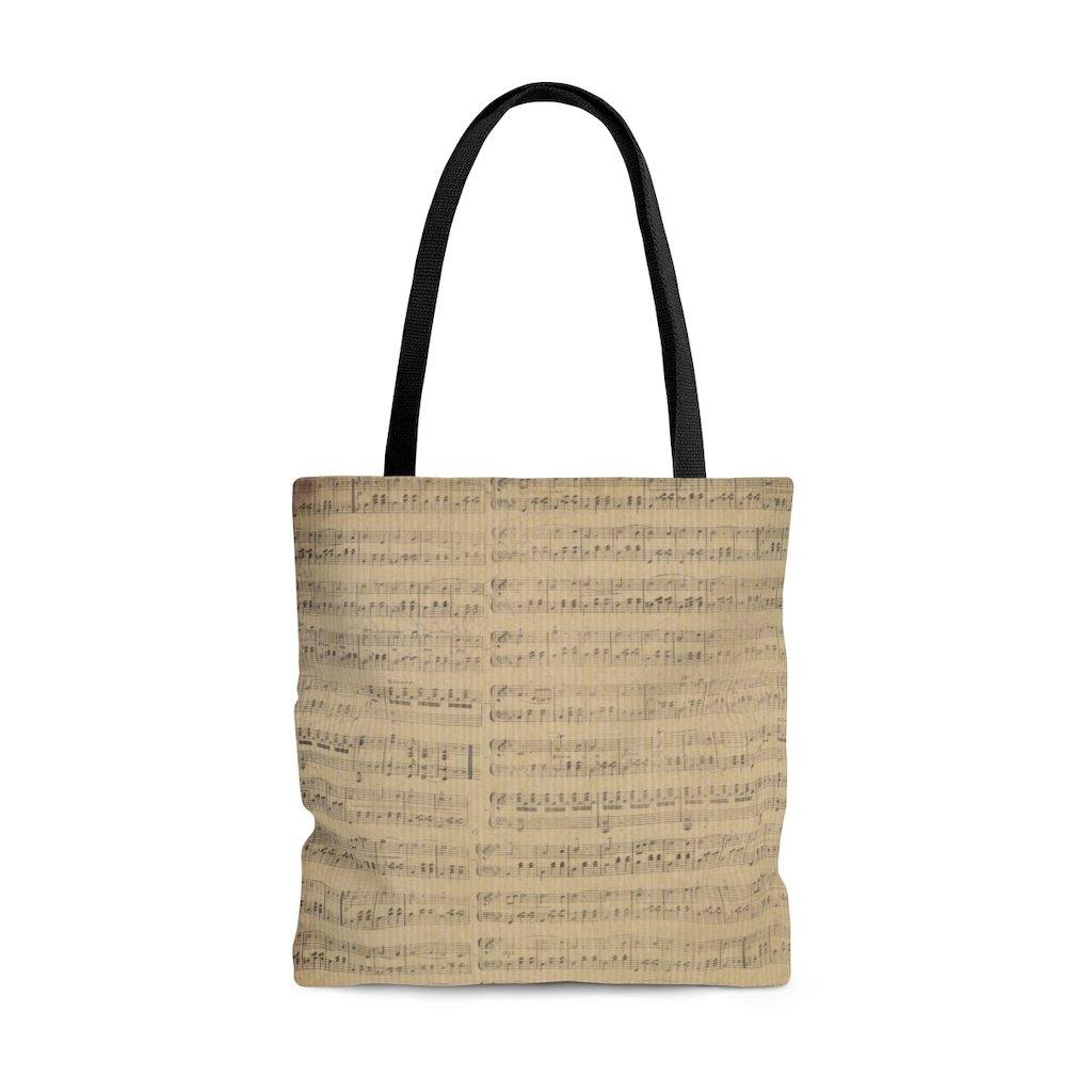 Sheet Music Tote Bag - Music Gifts Depot