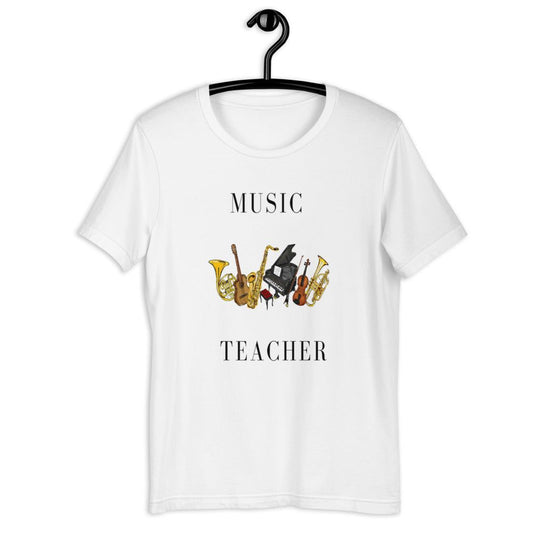 Music Teacher Unisex T-Shirt - Music Gifts Depot