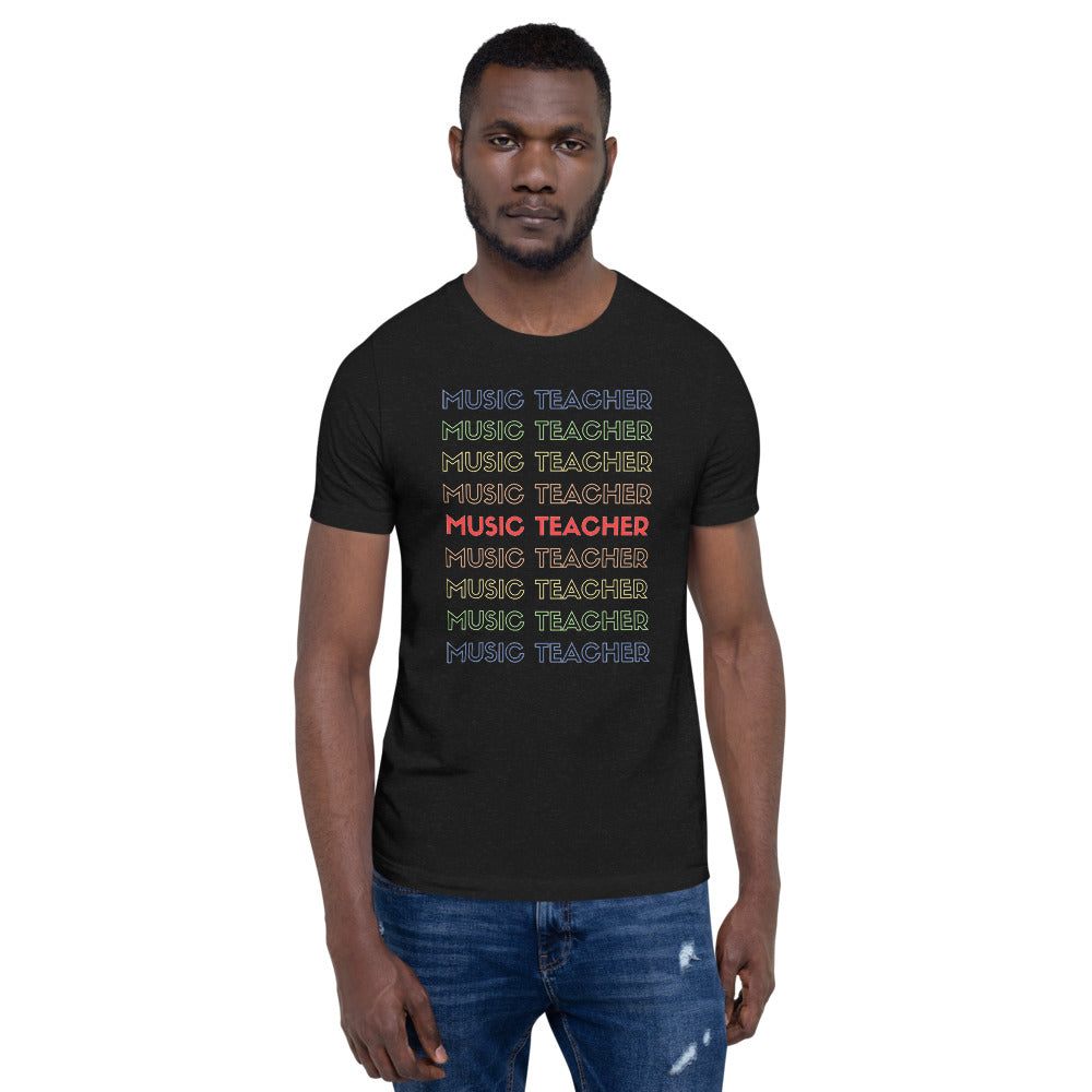 Music Teacher Unisex T-Shirt - Music Gifts Depot
