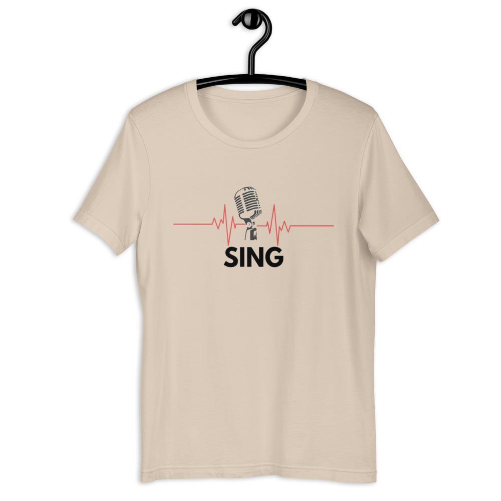 Sing Heartbeat T-Shirt - Music Gifts Depot