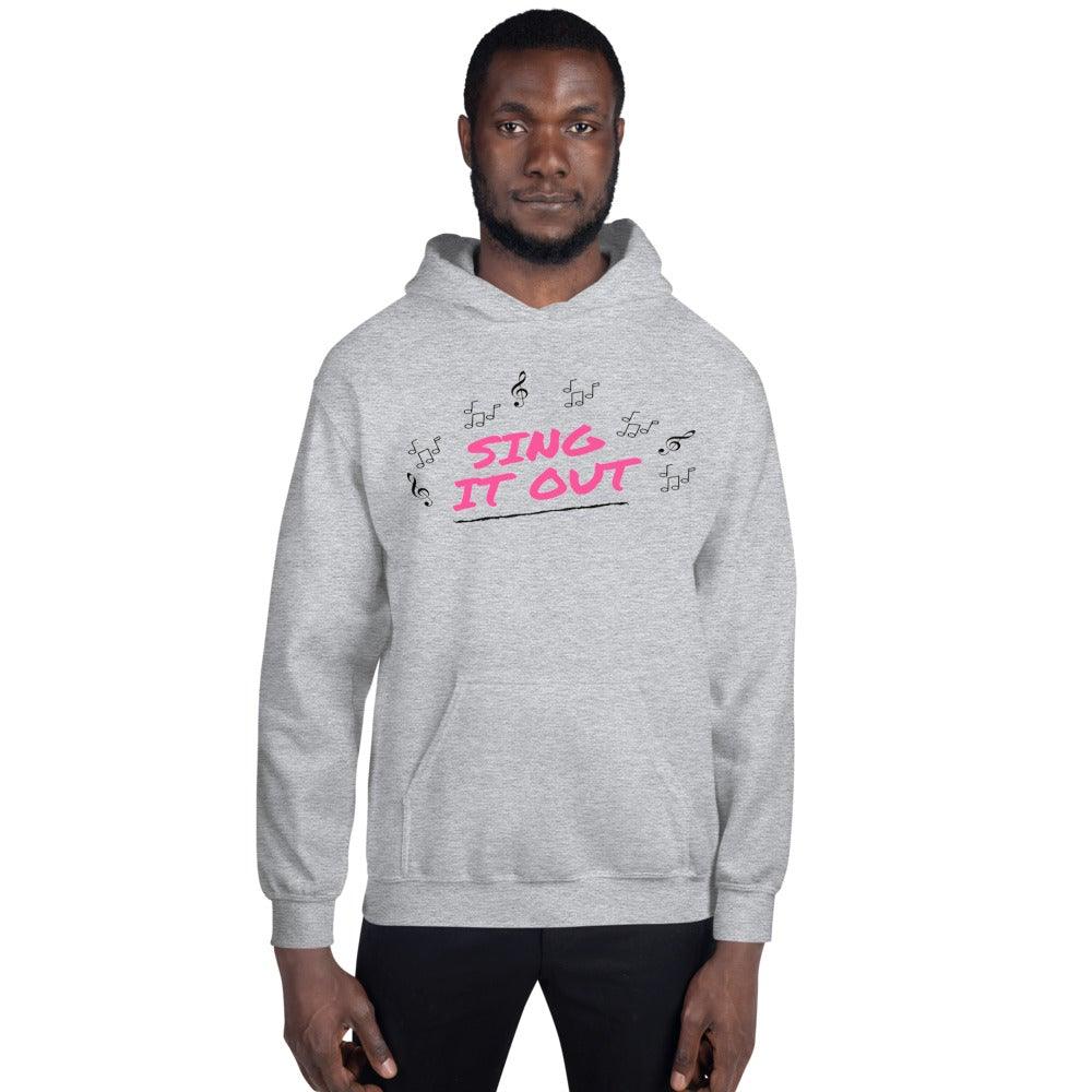 Sing It Out Hoodie - Music Gifts Depot