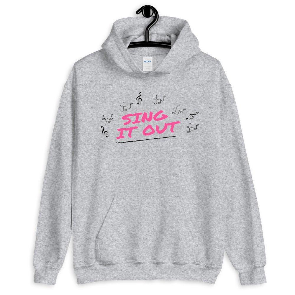 Sing It Out Hoodie - Music Gifts Depot