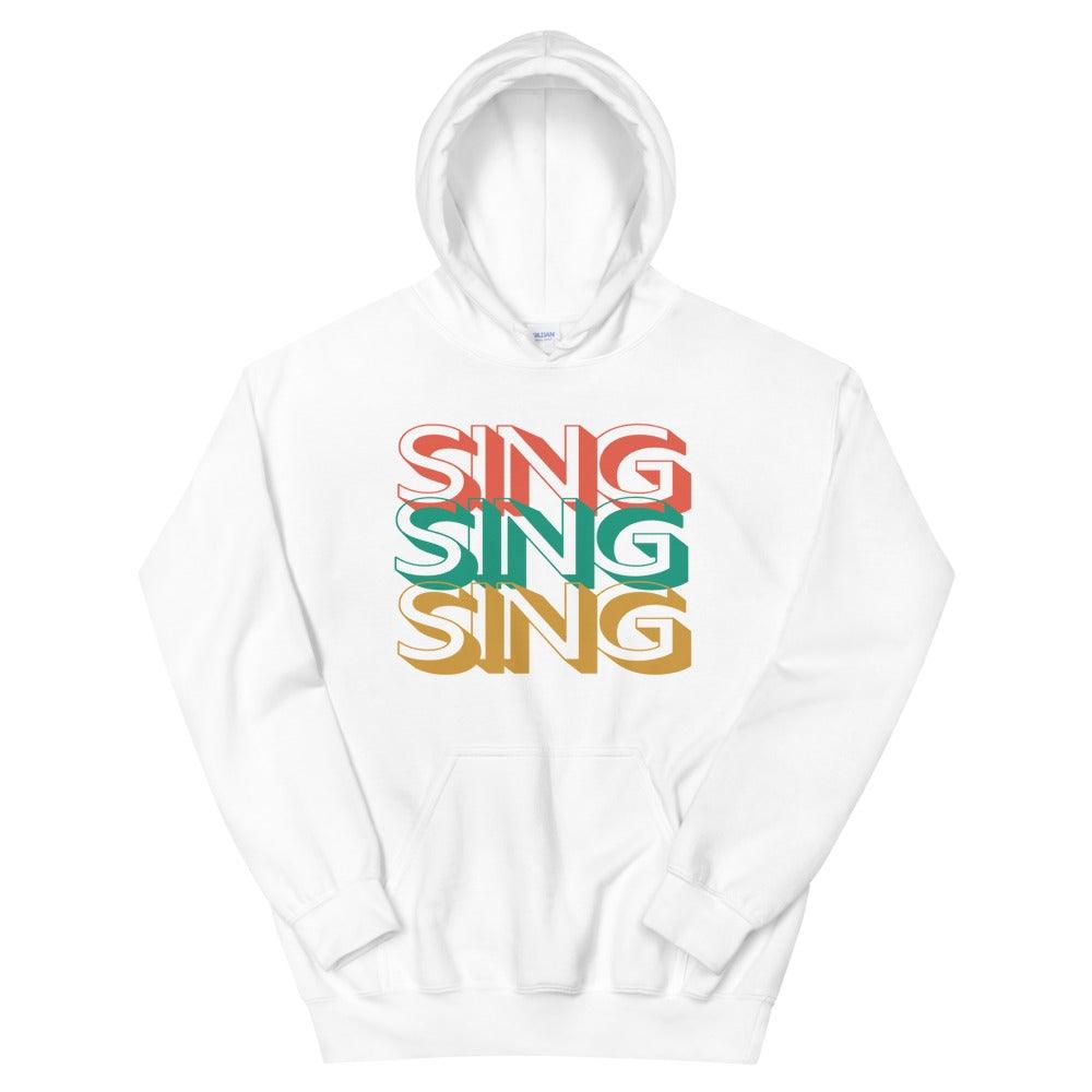 Sing Sing Sing Hoodie - Music Gifts Depot