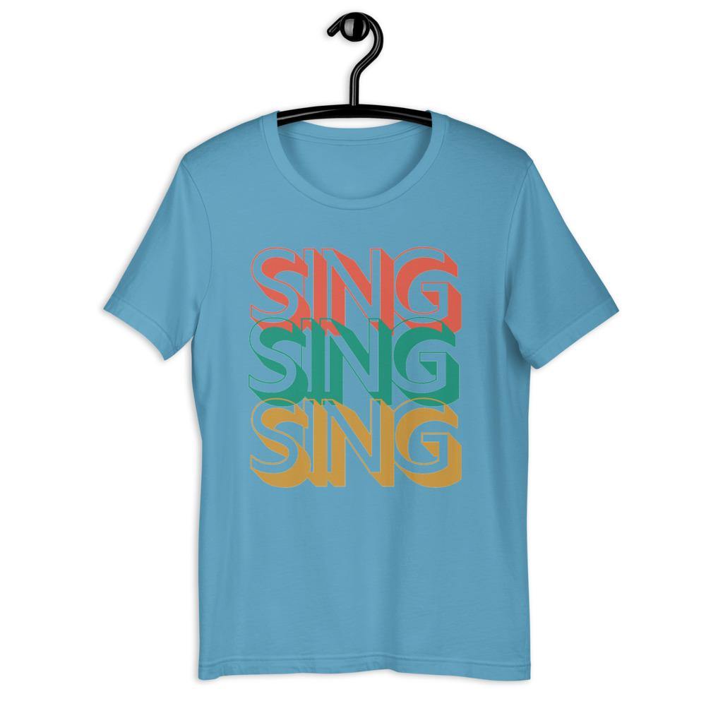 Sing Sing Sing T-Shirt - Music Gifts Depot