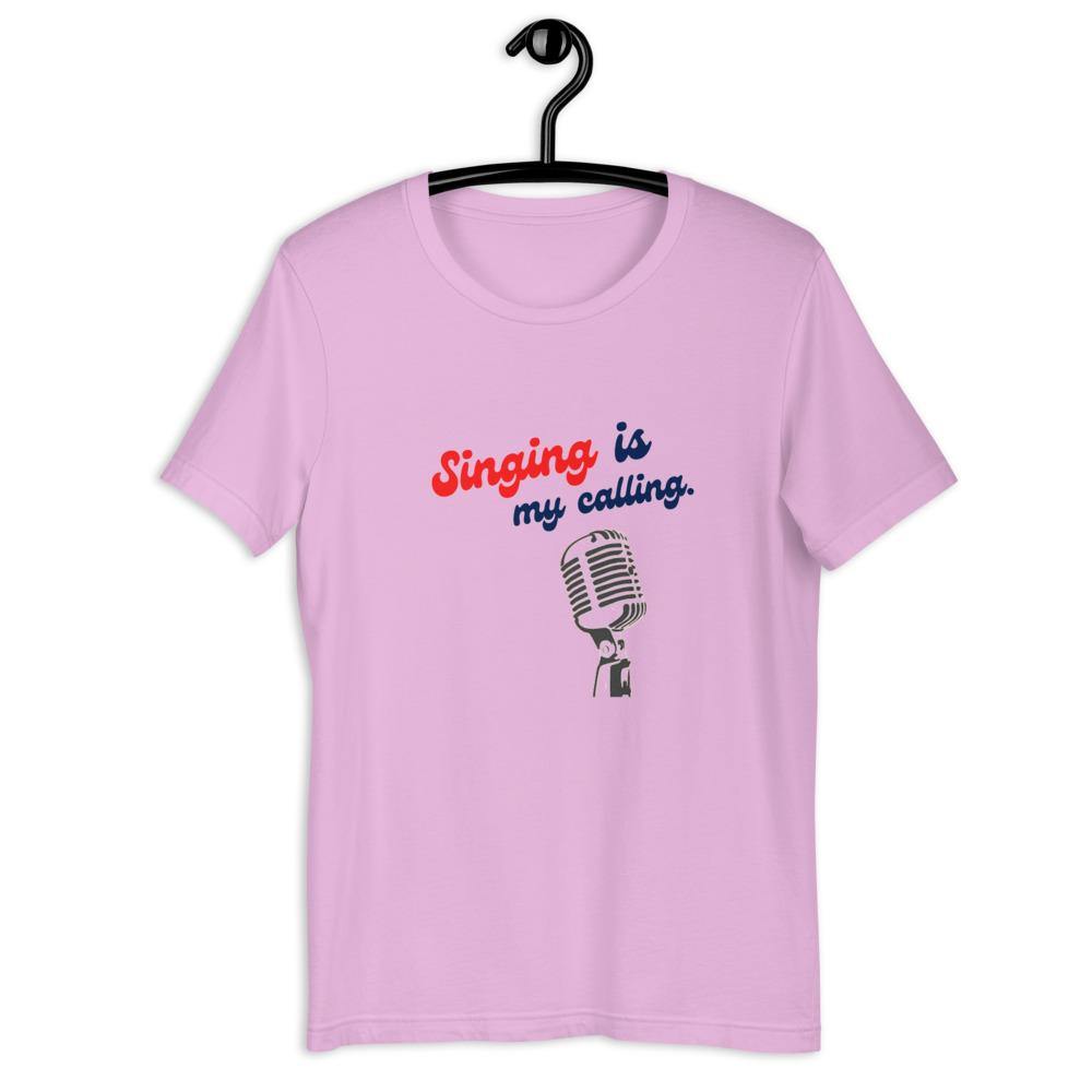 Singing is my calling T-Shirt - Music Gifts Depot