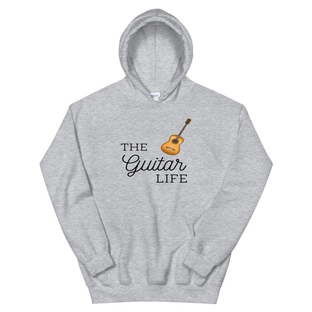 The Guitar Life Hoodie - Music Gifts Depot