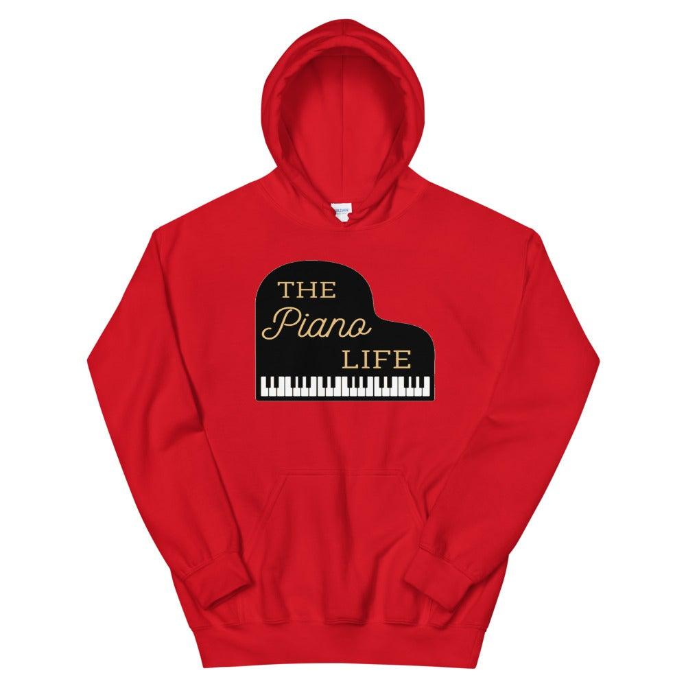 The Piano Life Hoodie - Music Gifts Depot