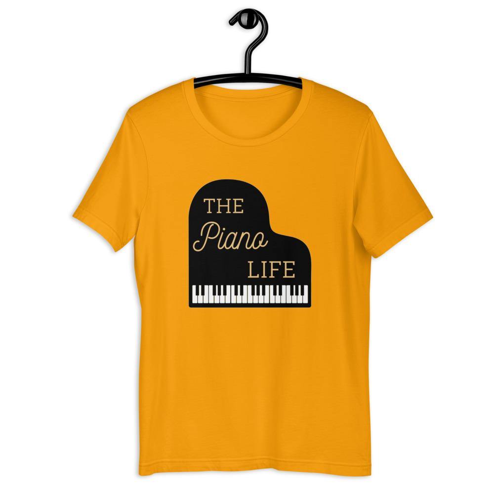 The Piano Life T-Shirt - Music Gifts Depot