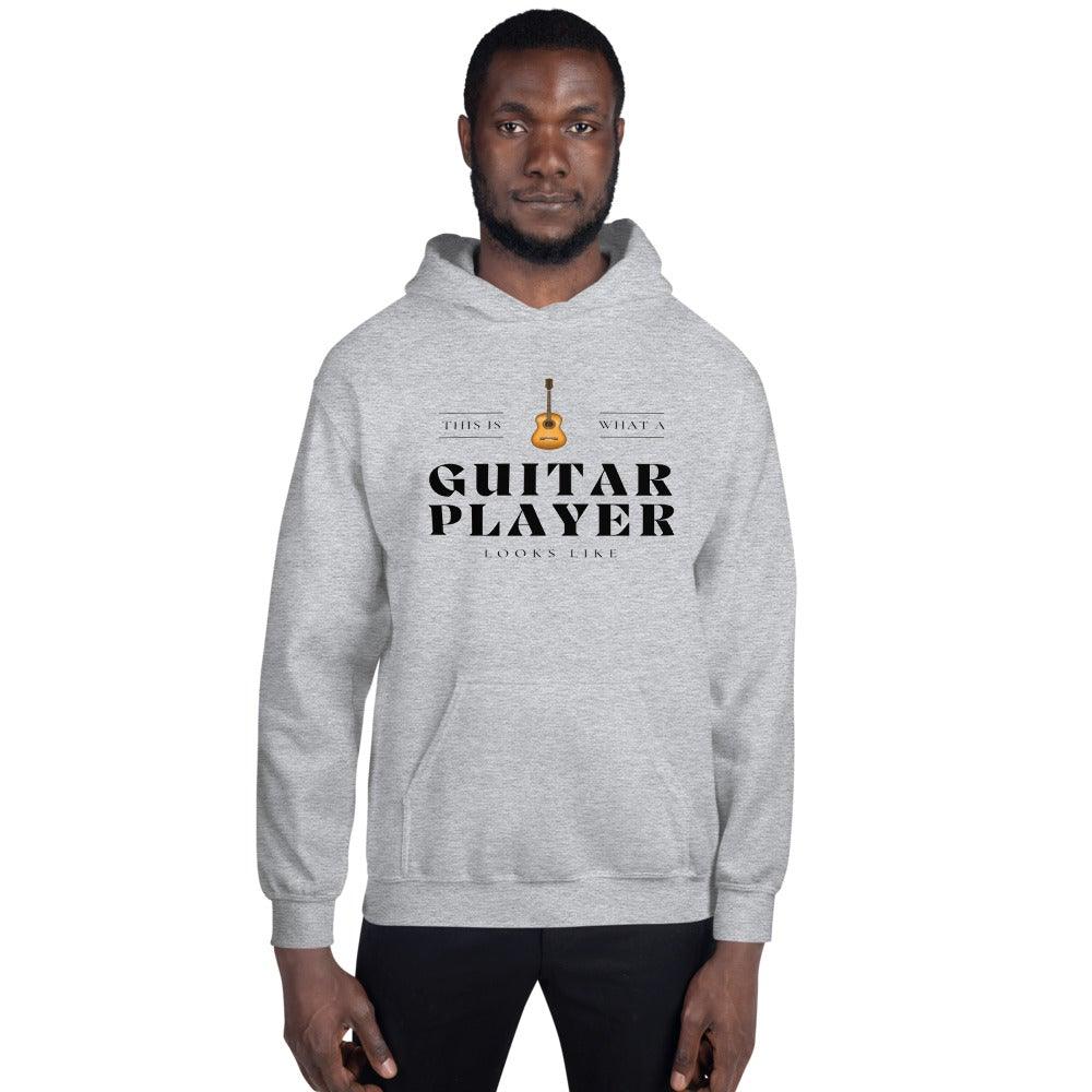 This Is What A Guitar Player Looks Like Hoodie - Music Gifts Depot