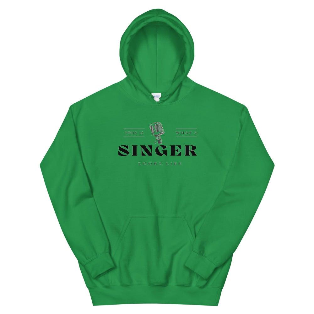 This Is What A Singer Looks Like Hoodie - Music Gifts Depot
